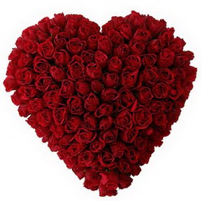  Niğde çiçekçi telefonları  muhteşem kırmızı güllerden kalp çiçeği